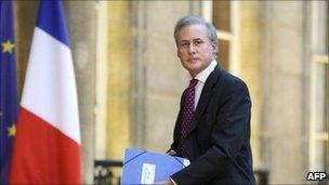 Georges Tron at the Elysee Palace - photo 6 January