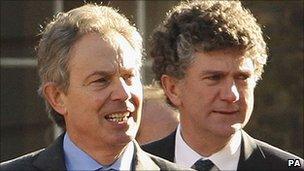 Tony Blair and Jonathan Powell