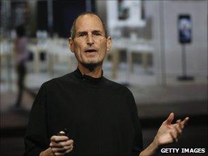 Apple's CEO Steve Jobs