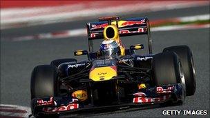 Formula 1 Red Bull racing team