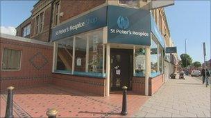 St Peter's Hospice's new store