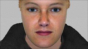 E-fit of a man Wiltshire Police wish to speak to