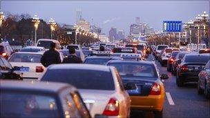 Traffic in Bejing