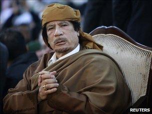 Muammar Gaddafi (13 February 2011)