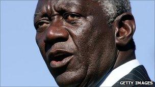 Ghana's former President John Kufuor (archive shot)