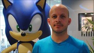 Sonic brand director David Corless