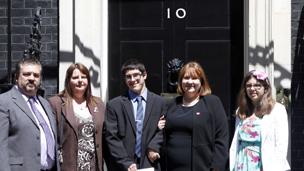 Andrew Green at Downing Street