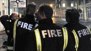 London Fire Brigade Warns Young Professionals - BBC News