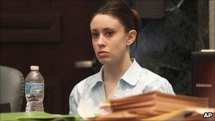 Casey Anthony in court