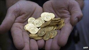 Gold coins - generic image