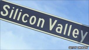 Silicon Valley road sign
