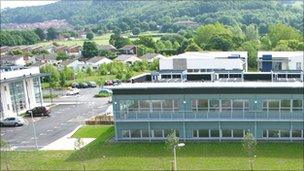 Part of the North Wales Business Park, Abergele