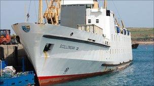 Scillonian III ferry