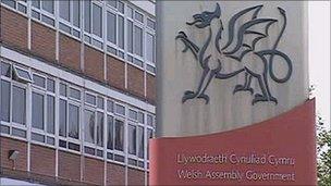 A Welsh Government office