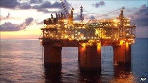 BHP Billiton's Atlantis oil and gas rig