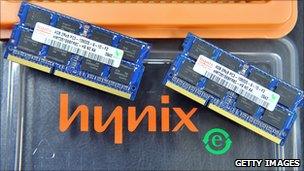 Hynix memory chips