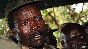Rebel leader Joseph Kony