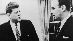 John F Kennedy and Rupert Murdoch