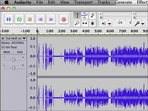 Audacity audio editor
