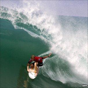 Surfer Mack Fanning