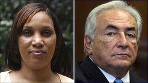 Nafissatou Diallo and Dominique Strauss-Khan