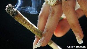 Cannabis joint (file image)