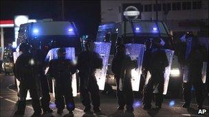 Officers on duty in Eltham