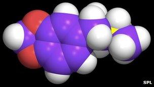 A molecule of ecstasy