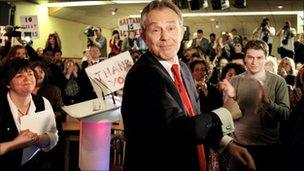 Tony Blair, Trimdon Labour Club