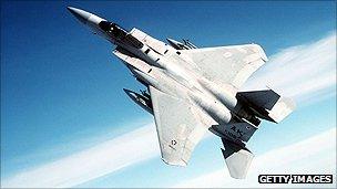 File photo of a F-15 fighter