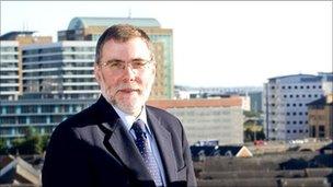 Social Security Minister Nelson McCausland