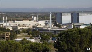 Macoule nuclear site, France (12 Sept 2011)