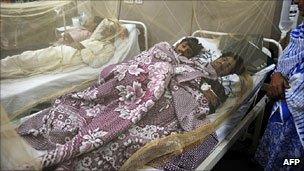 Dengue patients in Lahore