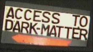 Access to dark matter - a sign inside Boulby Potash mine