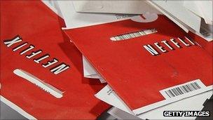 Netflix envelopes, Getty Images