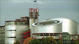 The European Court of Human Rights in Strasbourg, France, file pic from 1999