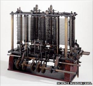 Part of Babbage analytical engine