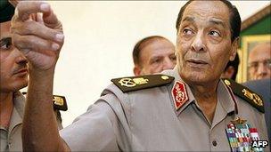 Military council leader Field Marshal Mohamad Tantawi