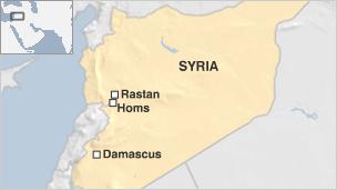 Syria map