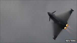 Typhoon fighter jet