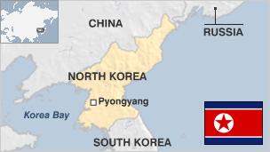 Map of North Korea