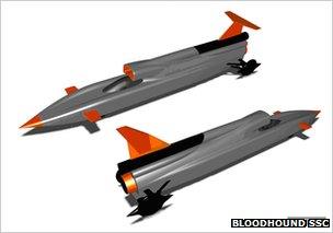 Bloodhound SSC early sketch