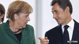 President Sarkozy and Chancellor Merkel