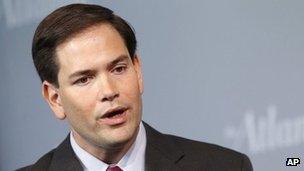 Marco Rubio admits wrong dates in Cuban parents 'exile' - BBC News