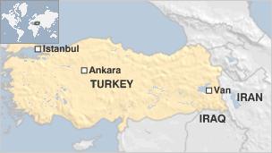 Hundreds die as strong quake rocks eastern Turkey - BBC News