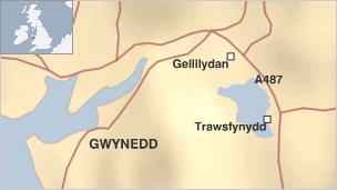 Map o'r ardal