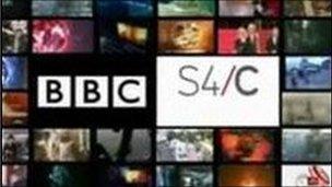 S4C, sgrin BBC