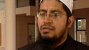 The imam, Mohammed Abrar