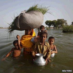 Flood in Pakistan