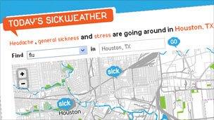 Sickweather website